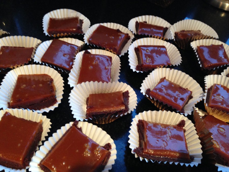 Be Mine: Salted Caramel&nbsp;Brownies